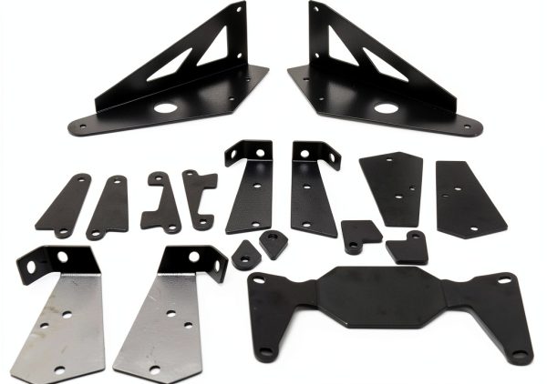 SuperATV Rear Frame Stiffener Heavy Duty Steel-0