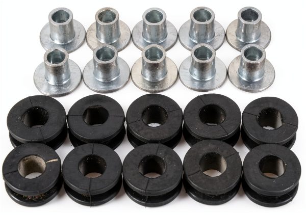 Motorcycle Rubber Grommets LWAND Durable 5mm Set-5