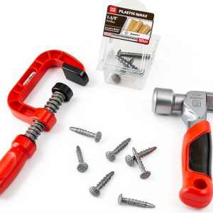 MGA Construction Playset Foam Wood Kids Tool Kit-0