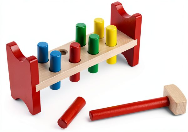 Melissa & Doug Hammering Toy for Toddlers-3