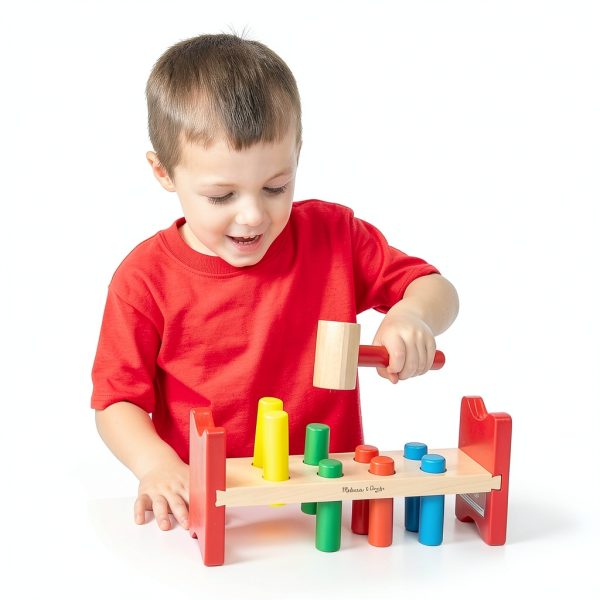 Melissa & Doug Hammering Toy for Toddlers-5