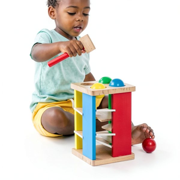 Melissa & Doug Wooden Hammering Toy Model 3559 for Toddlers Ages 2-4-6