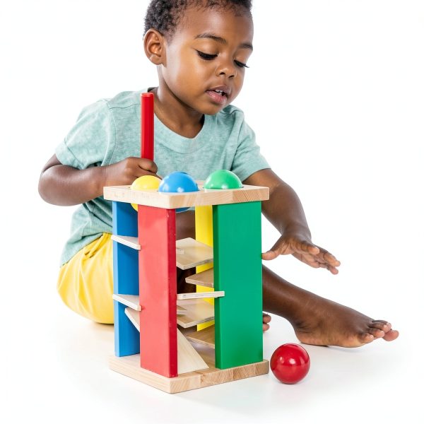 Melissa & Doug Wooden Hammering Toy Model 3559 for Toddlers Ages 2-4-1