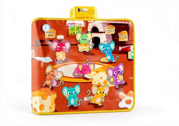 Whack a Mole Game YIQU Interactive Toy with Lights-1