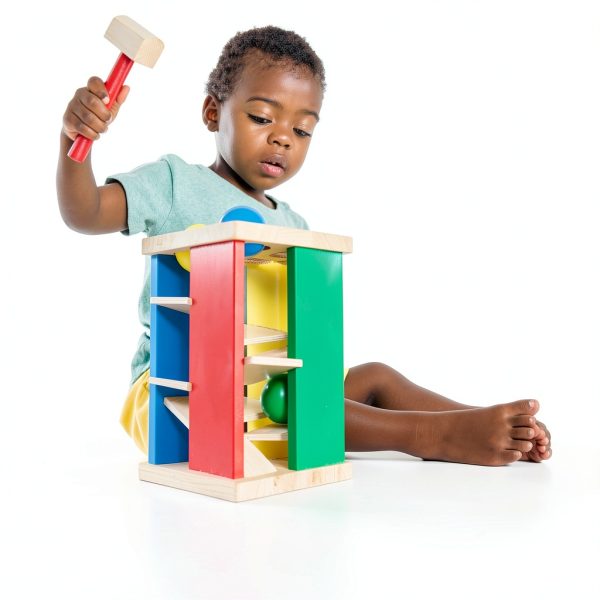 Melissa & Doug Wooden Hammering Toy Model 3559 for Toddlers Ages 2-4-7