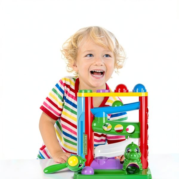 Pound Ball and Hammer Toy by First Toys Hit N Roll Colorful Dinosaur-6