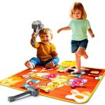 Whack a Mole Game YIQU Interactive Toy with Lights-0