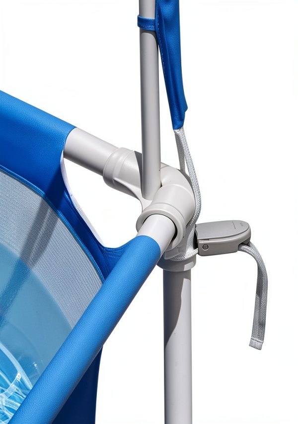 Intex 6ft x 15in Canopy Metal Frame Swimming Pool with Sprayer-5