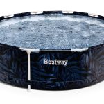 Bestway Steel Pro MAX Round Swimming Pool Set 12 ft x 30 in Tropical-0