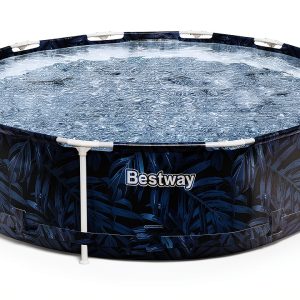 Bestway Steel Pro MAX Round Swimming Pool Set 12 ft x 30 in Tropical-0
