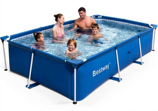 Bestway Steel Pro Deluxe Splash Frame Pool 3300L Blue Outdoor-3