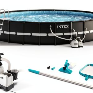 Intex Ultra XTR 18ft x 52in Above Ground Pool Set with Sand Filter-0