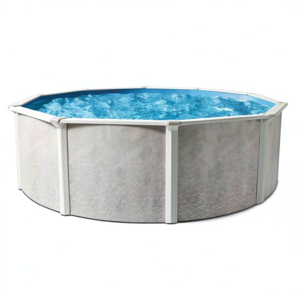 Aquarian Phoenix Round Above Ground Pool Kit 18x52 with Steel Frame-5