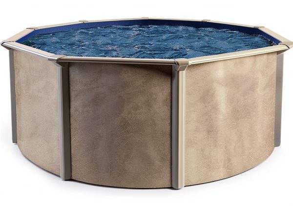 Aquarian Phoenix Round Above Ground Pool Kit 18x52 with Steel Frame-6